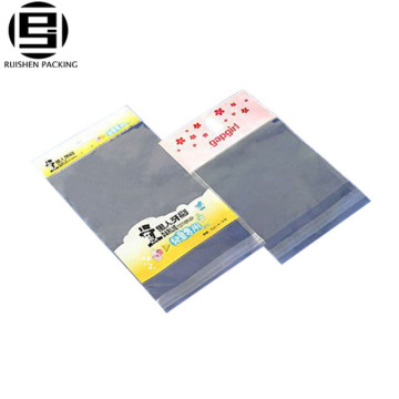 Bopp material custom printed self adhesive plastic bags